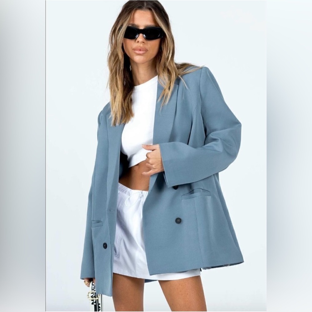 Lioness Wyoming Blazer Slate Blue